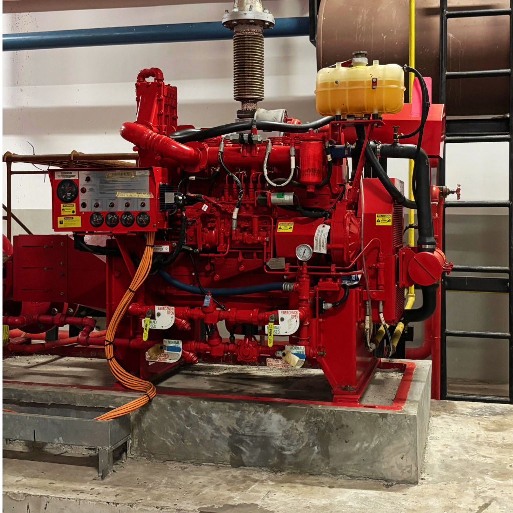 Dyne fire pump